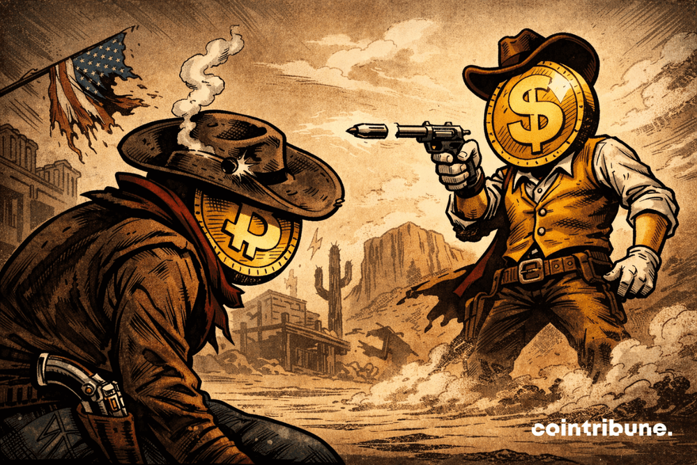 Global Tensions: Bitcoin Falls, Gold Hits a New Record