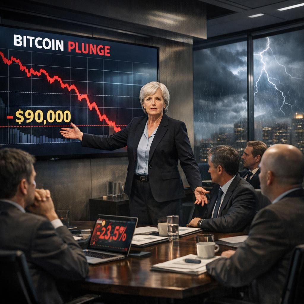 US Treasury Secretary Discusses Strategic Bitcoin Reserve Plans As Price Crashes Below $90,000